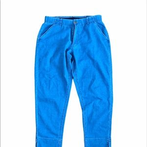 American Sweetheart cotton light blue wash jean